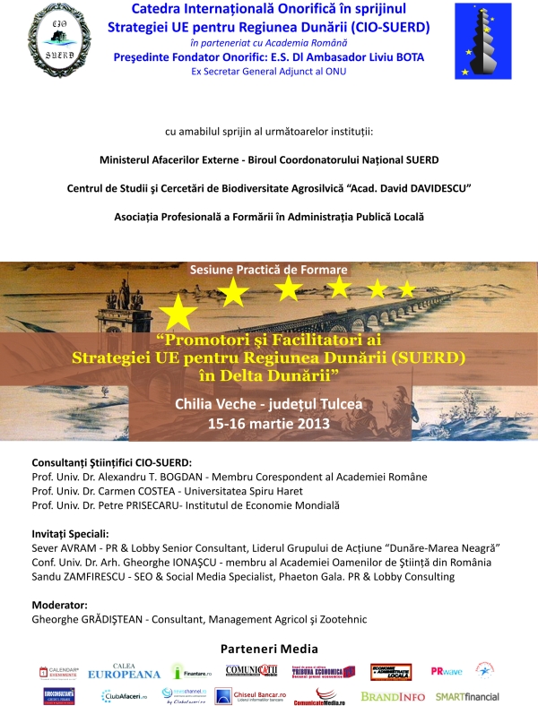 Sesiune de Formare SUERD - Chilia Veche, 15-16  martie 2013
