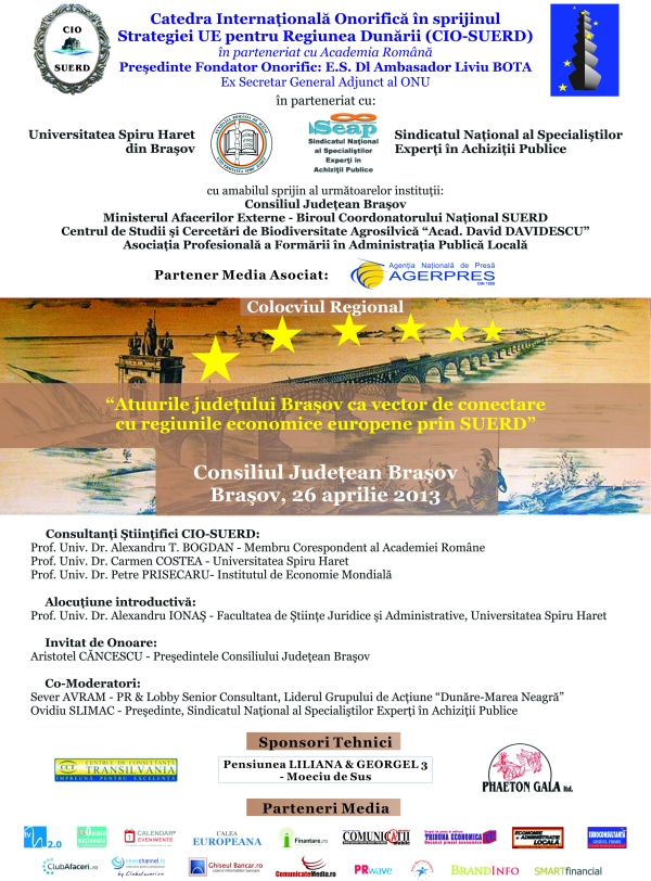 Colocviu Regional - CJ Brasov, 26 aprilie 2013