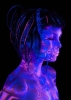 Futurist body painting